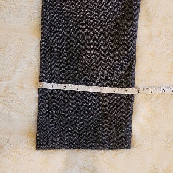 AG Adriano Goldschmied Everett Slim Straight Herringbone Pant W36 L34 NWT - Picture 10 of 11